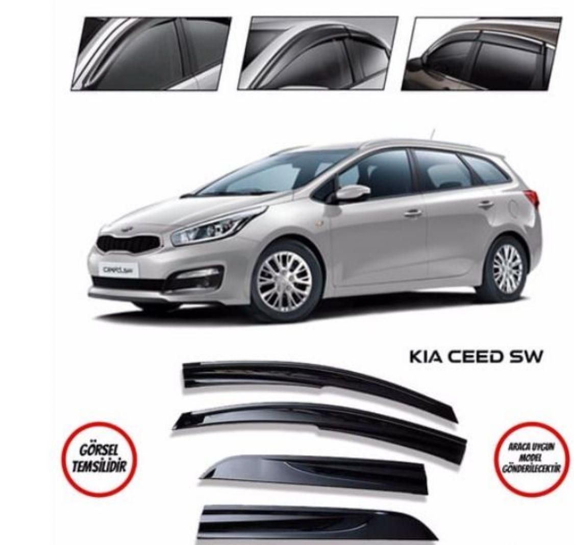Kia Ceed Sw Uyumlu Cam Rüzgarlığı 2013-2019 Arası uyumlu Mugen