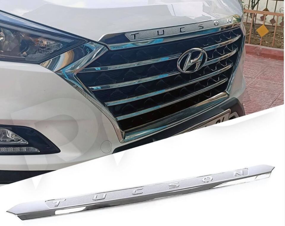 Hyundai Tucson ön panjur üst kromu 2015-2018 Arası Uyumlu