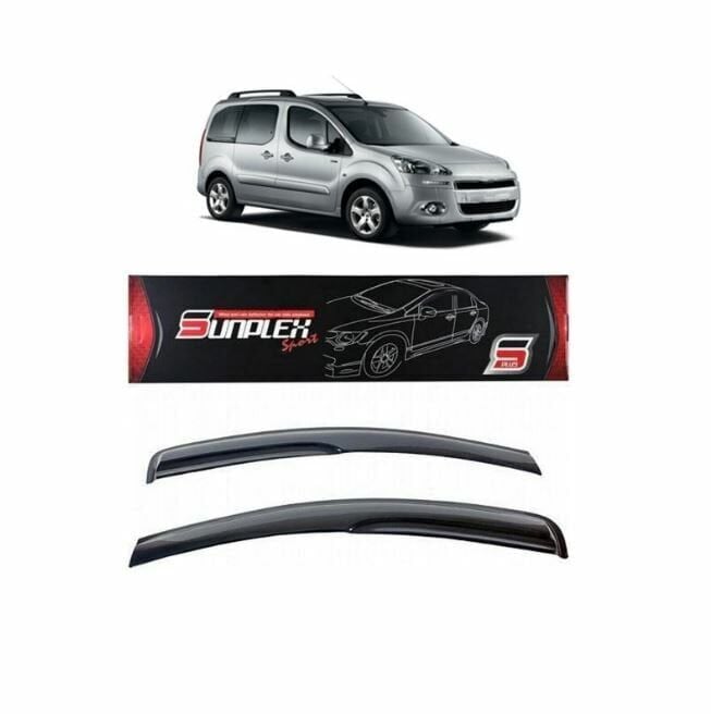 Citroen Berlingo Mugen Cam Rüzgarlığı 2008 sonrası 2'li Sunplex