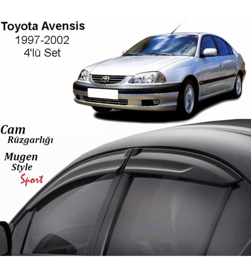Toyota Avensis Uyumlu Cam Rüzgarlığı 1997-2002 Arası Uyumlu Mugen