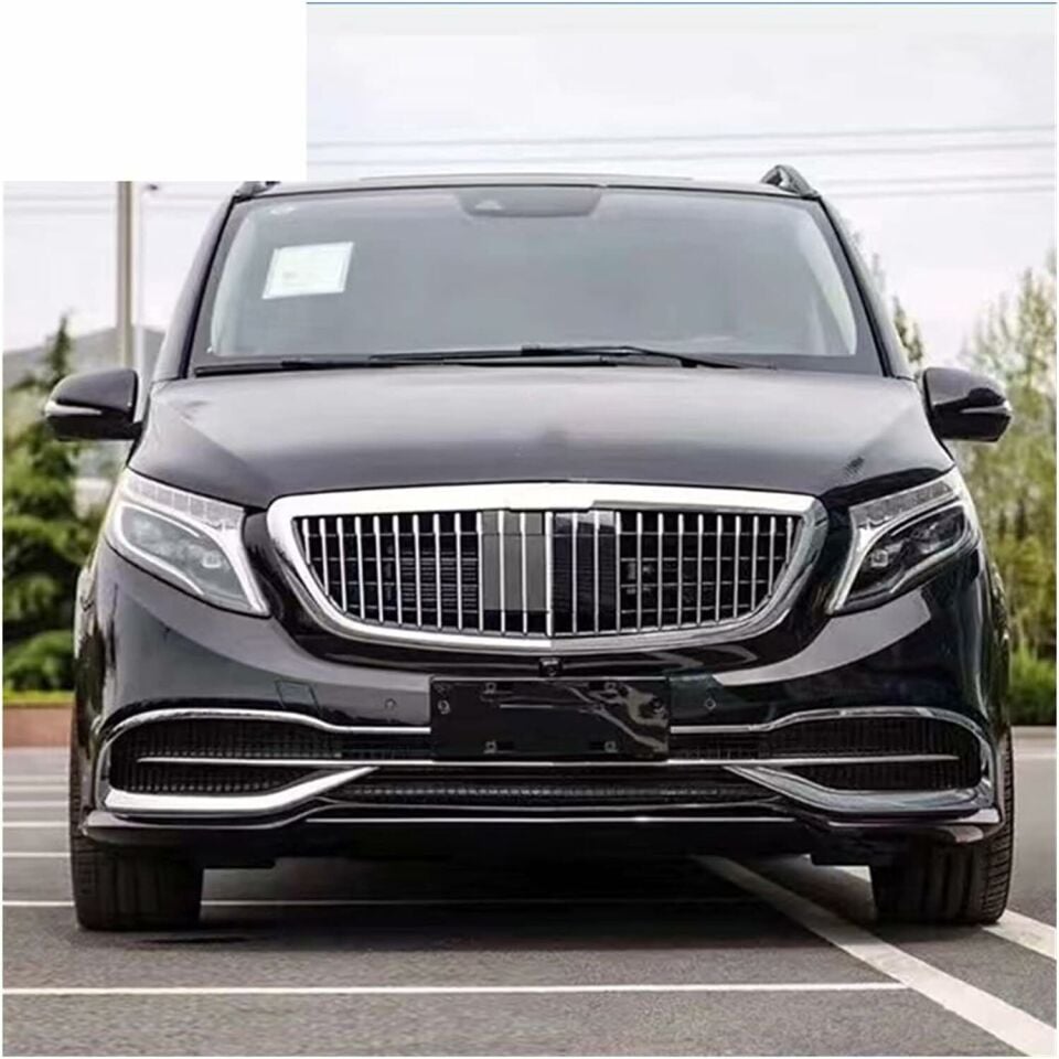 Mercedes Vito w447 maybach ön panjur ızgara seti krom-siyah 2015-2019 arası
