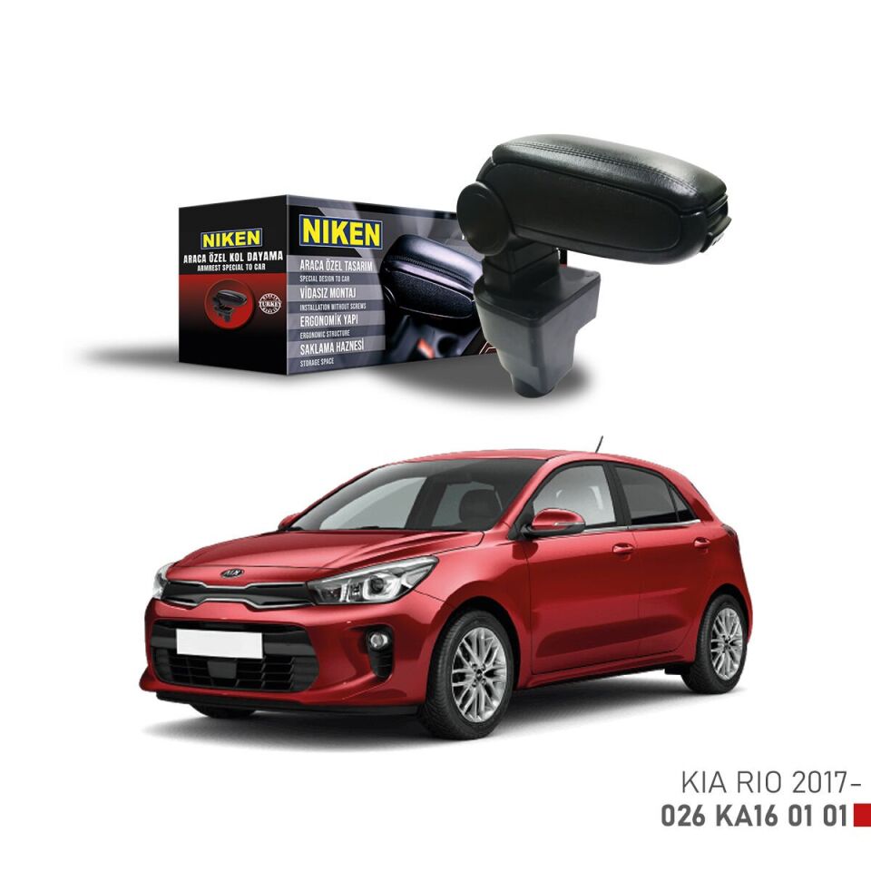 Kia Rio Araca Özel Kol Dayama Kolçak 2017 sonrası Niken