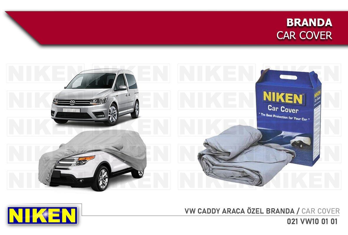 Vw Caddy (araca özel üretim) Oto Branda Araç Örtüsü tüm modeller Niken
