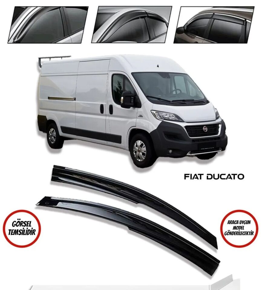 Fiat Ducato Uyumlu Cam Rüzgarlığı 2'li Mugen 2006+ Sonrası