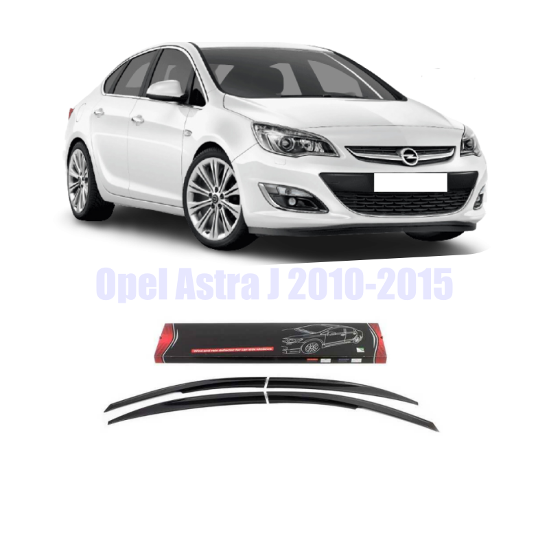 Opel Astra J Mugen Cam Rüzgarlığı 2010-2015 arası 4'lü Sunplex