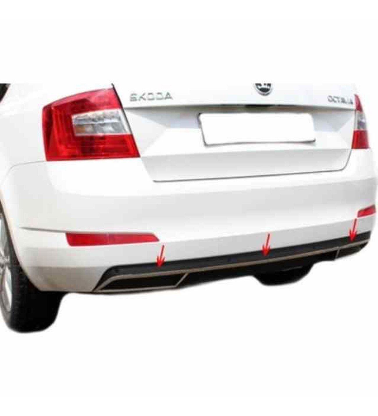 Skoda octavia a7 difuzor kromu 2013-2017 Arası Niken