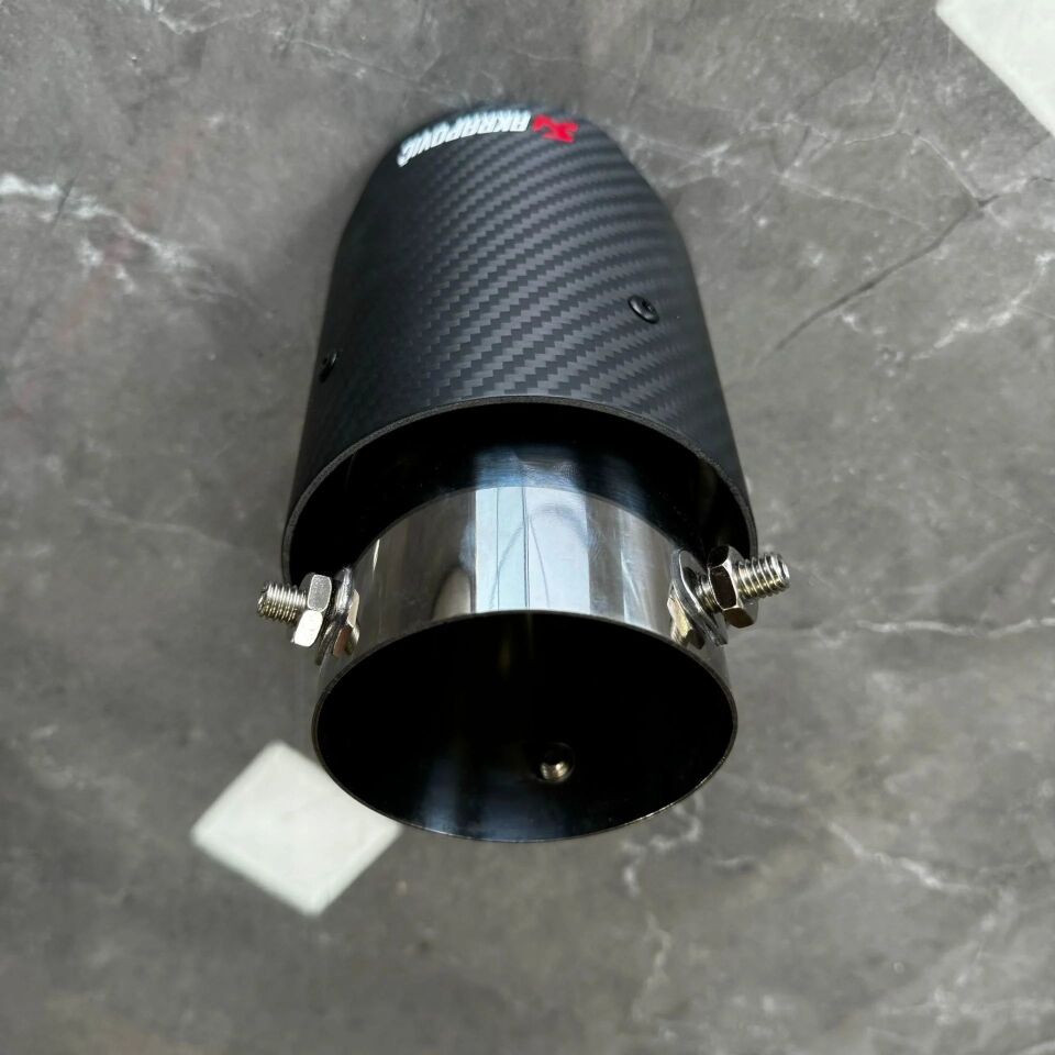 Ayarlanabilir Akrapoviç Eksoz Ucu 1000MM Tekli Açık Ağızlı