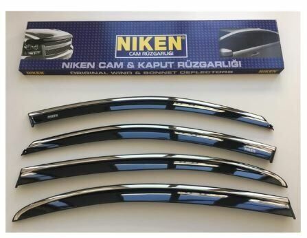 Chevrolet Malibu Kromlu Cam Rüzgarlığı Niken 2012+ sonrası kasalara uyumlu