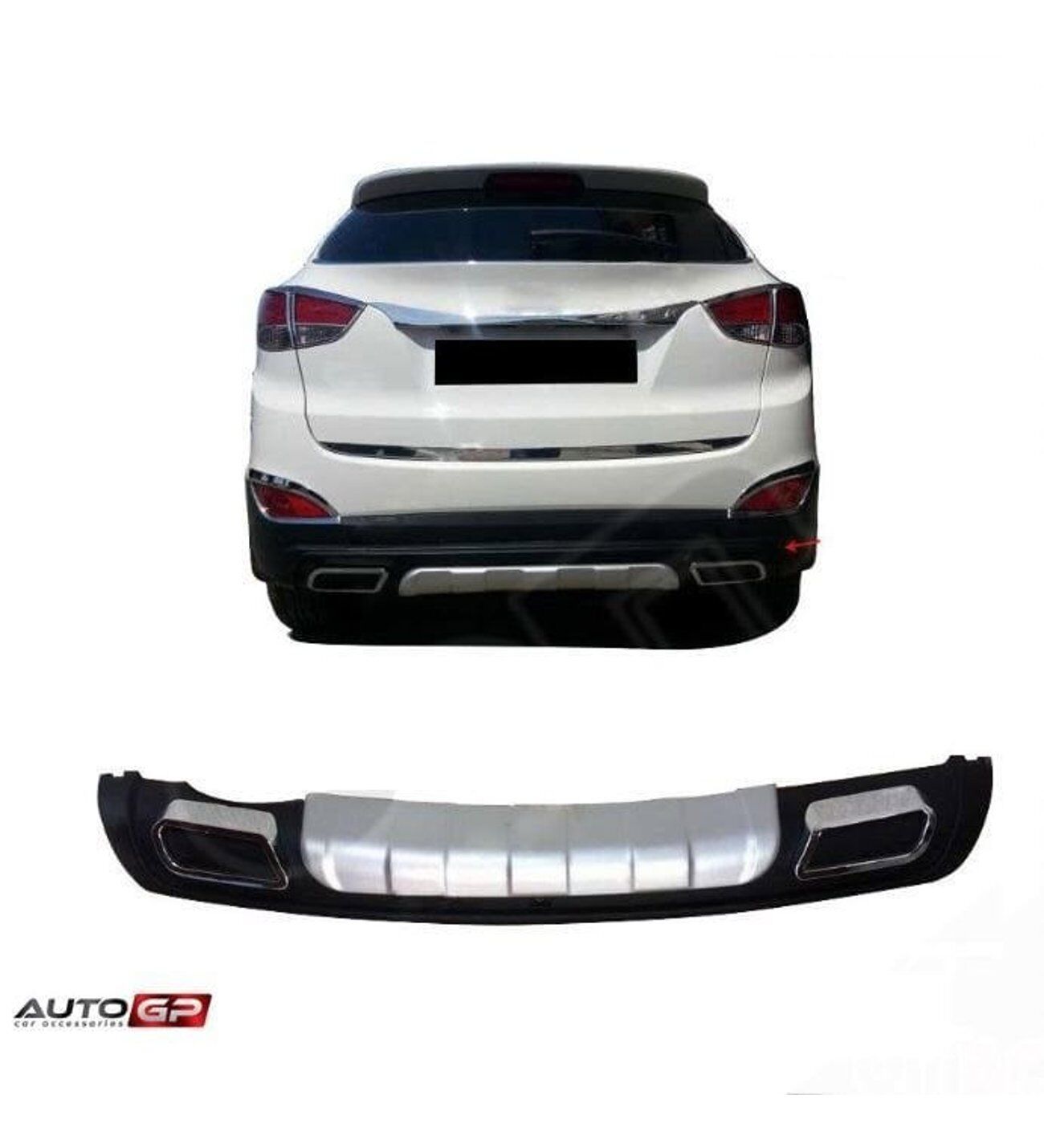 Hyundai ix35 arka tampon difüzör oem 2010+
