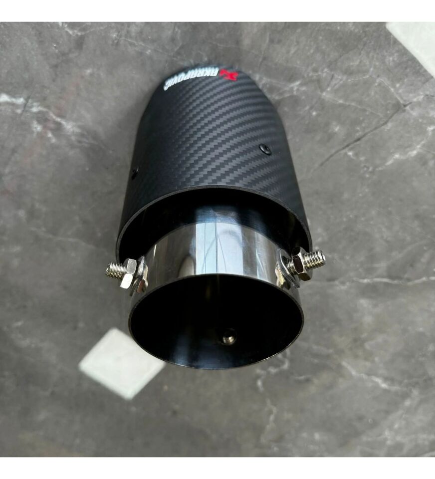 Ayarlanabilir Akrapoviç Eksoz Ucu 1000MM Tekli Açık Ağızlı