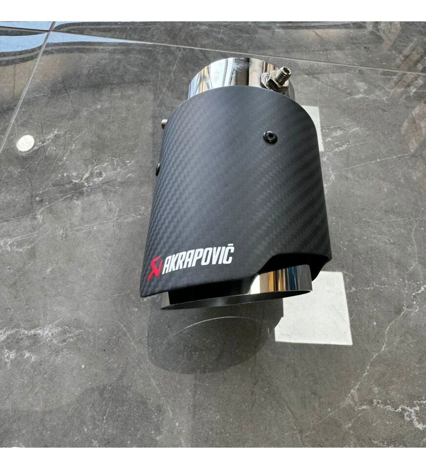 Ayarlanabilir Akrapoviç Eksoz Ucu 1000MM Tekli Açık Ağızlı