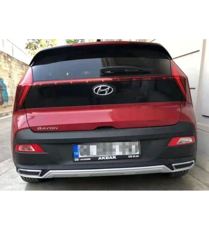 Hyundai Bayon Ön ve Arka Tampon Koruma 2021+ uyumlu