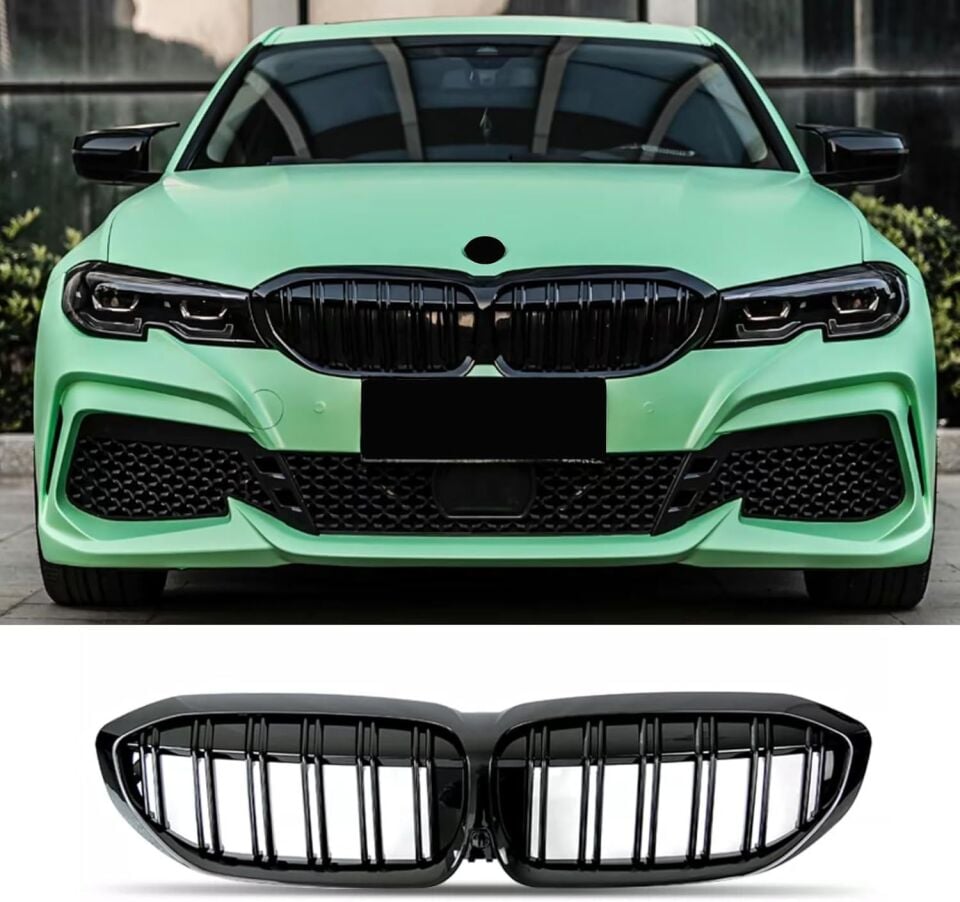 Bmw 3 serisi G20 ön panjur böbrek 2019-2022 Arası Uyumlu