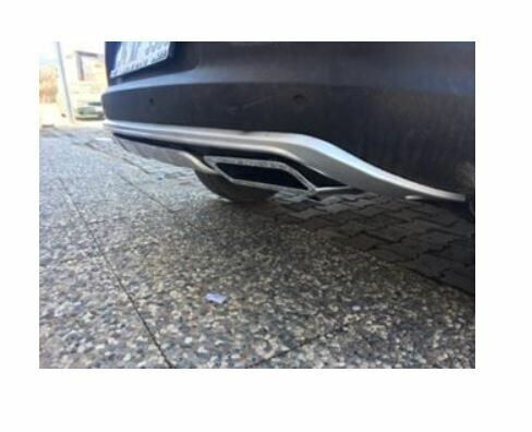 Kia sportage ön ve arka koruma difüzör 2011-2015 çift çıkış egzoz