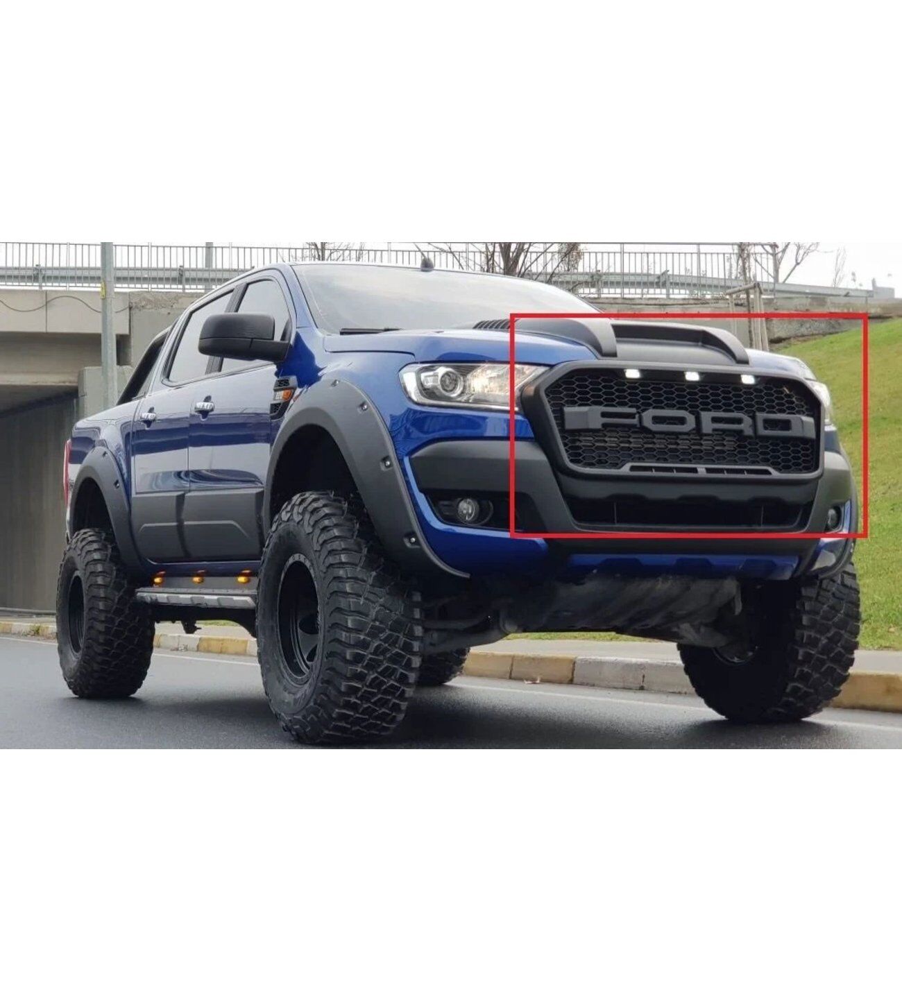 Ford Ranger Ledli Panjur 2015-2017 Arası Uyumlu