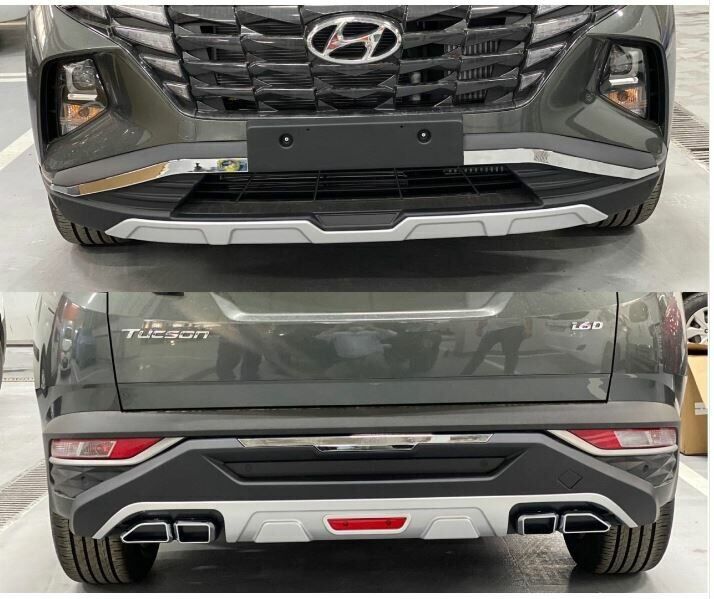 Hyundai tucson ön arka tampon koruması difüzör 2021+ sonrası oem tip