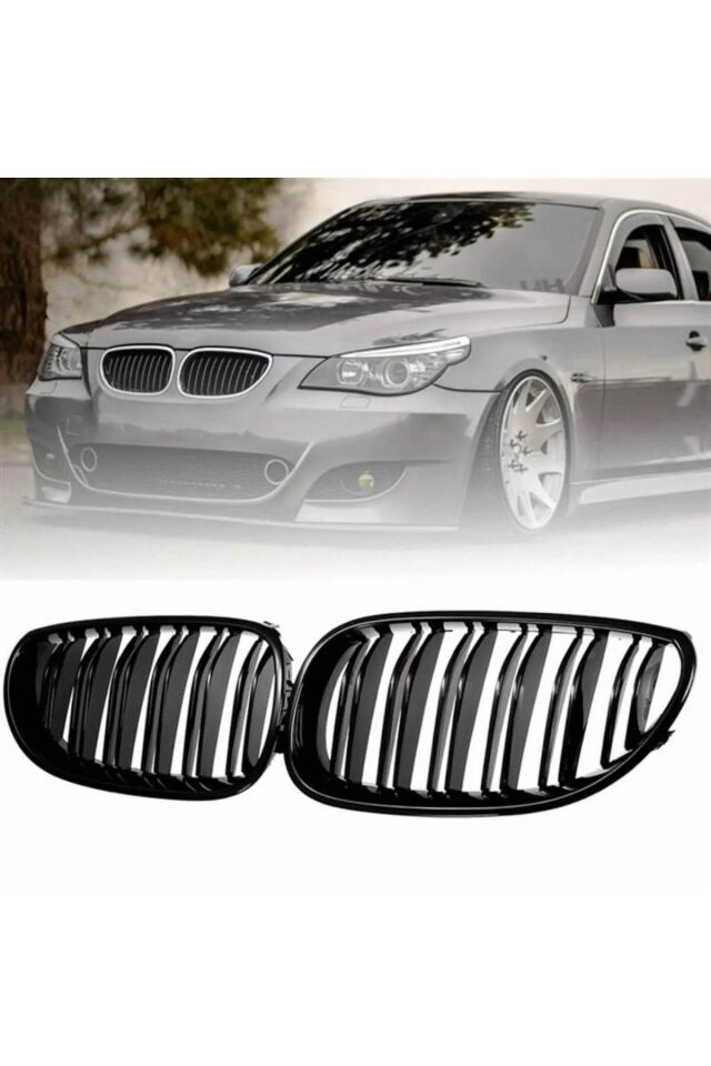 Bmw 5 serisi E60 ön panjur böbrek 2003-2010 Arası Uyumlu