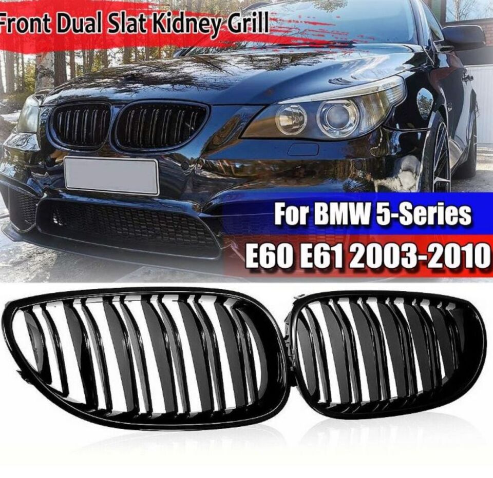 Bmw 5 serisi E60 ön panjur böbrek 2003-2010 Arası Uyumlu