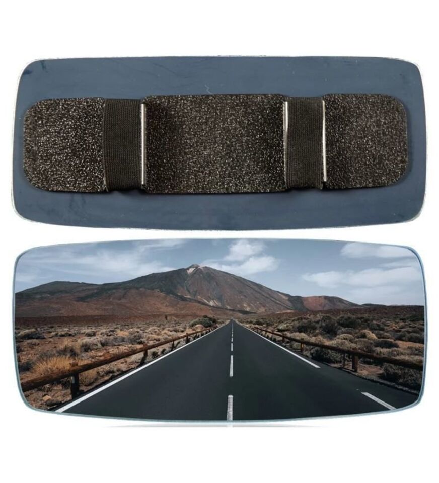 Motaysan Şahin Geçme-2 Lastikli Universal İç Dikiz Aynası r450 265x110 mm