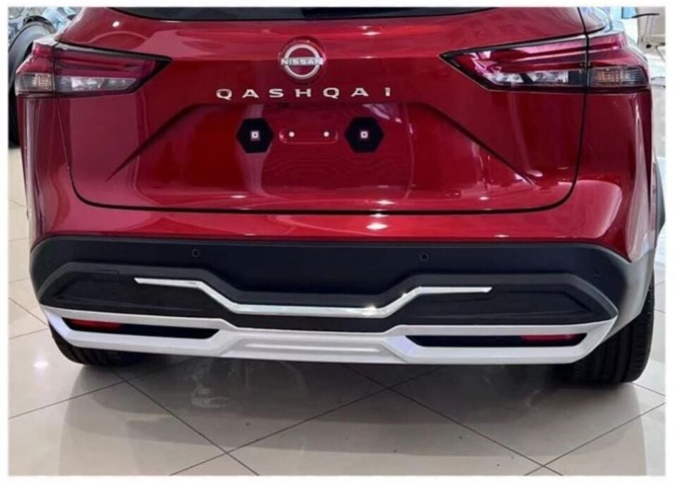 Nissan Qashqai Arka Tampon Koruması 2022+ Sonrası Uyumlu