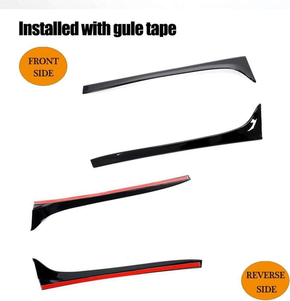 Volkswagen Polo spoiler çıtası (Pianoblack) 2009-2017 arası