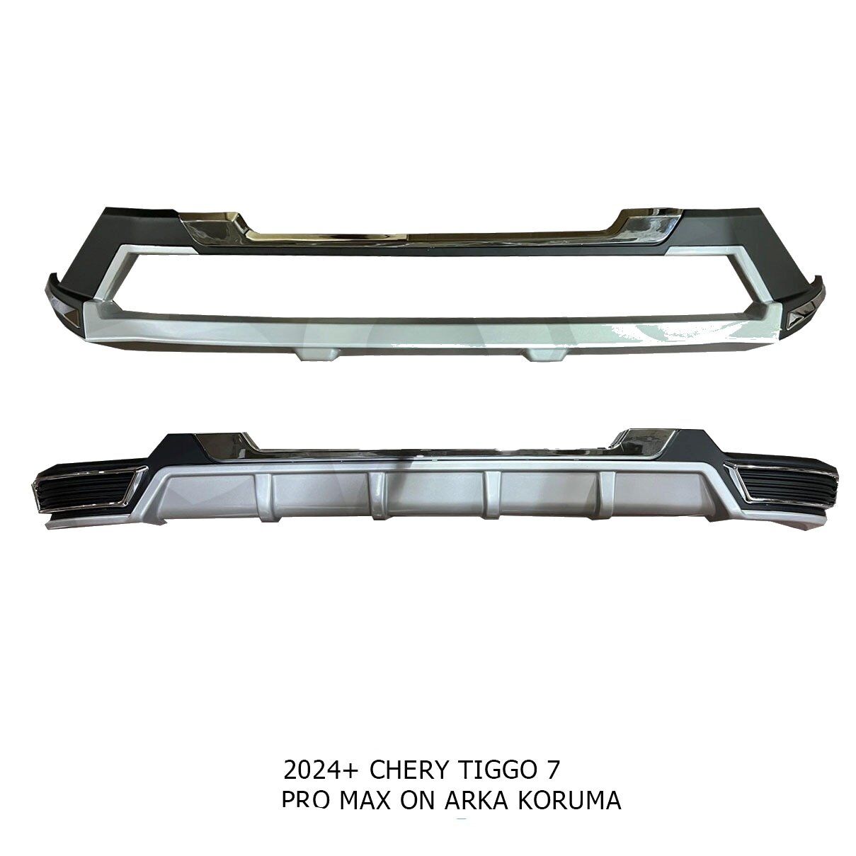 Cherry Tiggo 7 Pro Max  Ön Arka Koruma 2024+ Sonrası Uyumlu