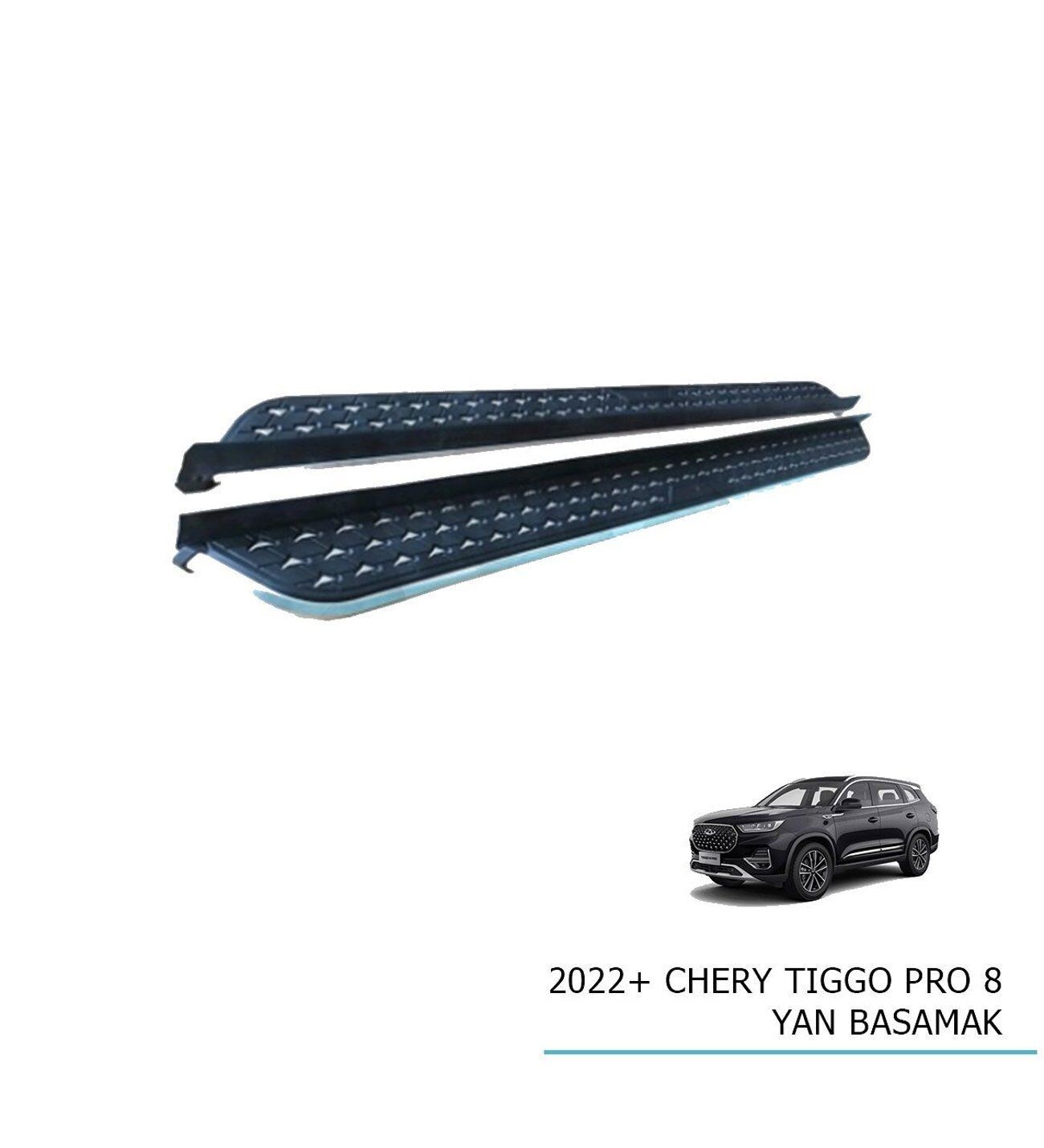 Cherry Tiggo 8 Pro Yan Basamak 2022+ Sonrası Uyumlu (Model 2)