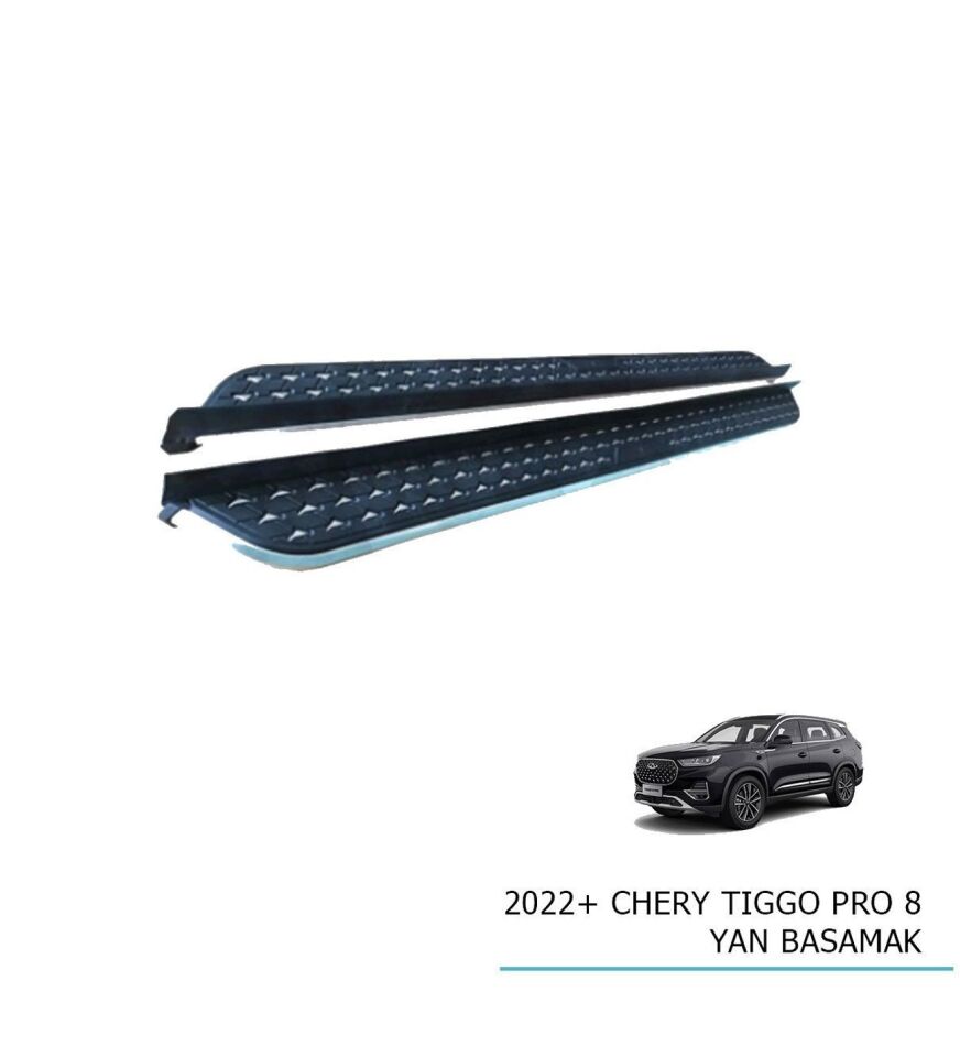 Cherry Tiggo 8 Pro Yan Basamak 2022+ Sonrası Uyumlu (Model 2)