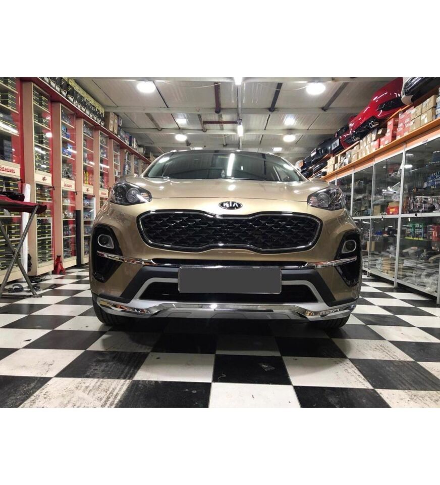 Kia Sportage Ön Tampon Koruması 2018-2021 Arası Uyumlu