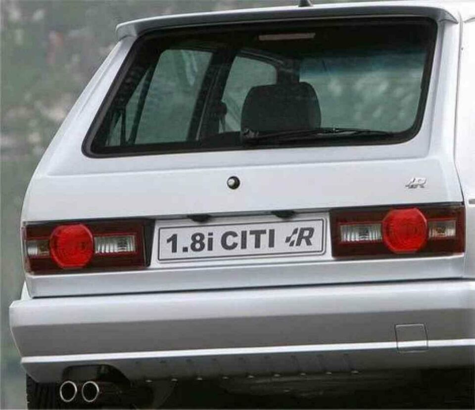 Volkswagen Golf 1 Mk1 spoiler (Pianoblack) tüm modeller