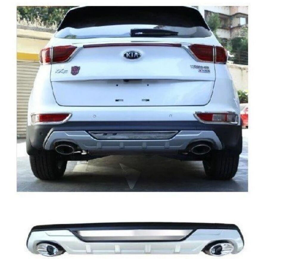 Kia Sportage Arka Tampon Koruması  2016-2018 Arası Uyumlu