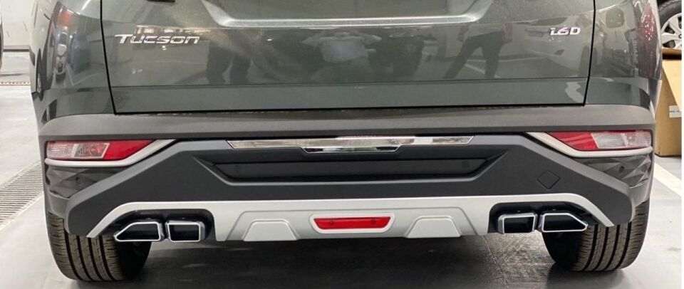 Hyundai Tucson Arka Tampon Koruması  2021+ Uyumlu