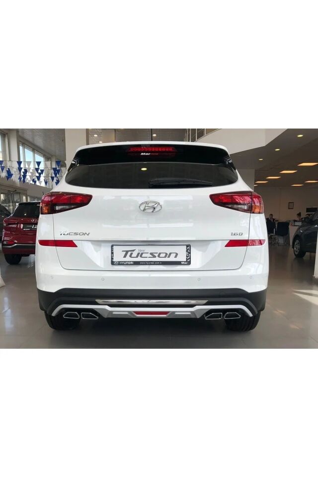 Hyundai Tucson Arka Tampon Koruması  2018-2021 Arası Uyumlu