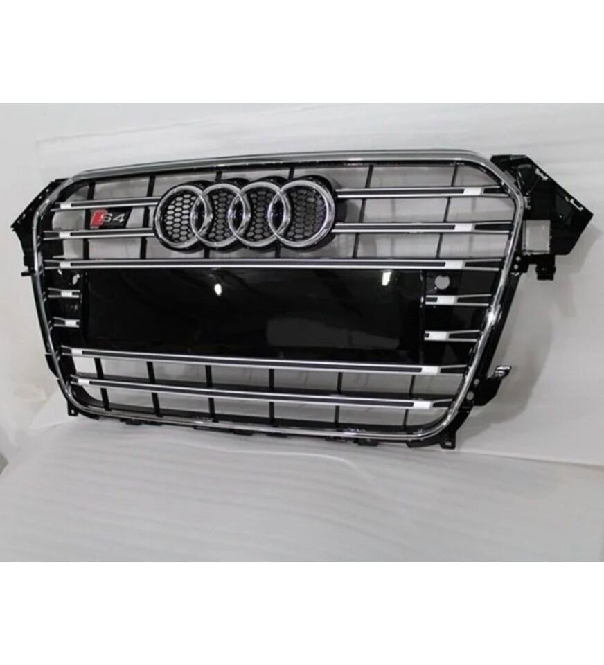 Audi A4 B8 Makyajlı S4 Ön Panjur Piano Black 2012-2015 Arası Uyumlu