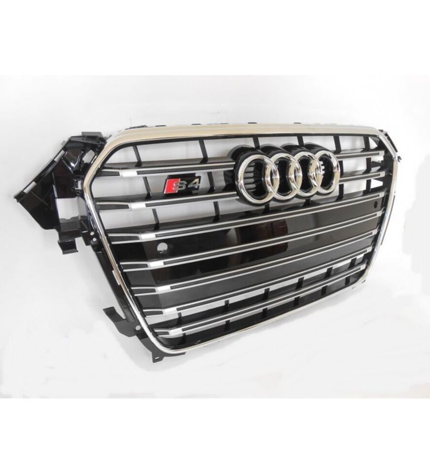 Audi A4 B8 Makyajlı S4 Ön Panjur Piano Black 2012-2015 Arası Uyumlu