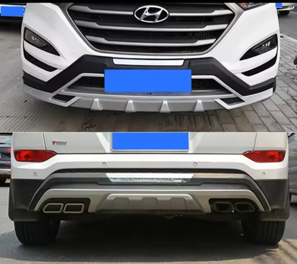 Hyundai Tucson Ön-Arka Tampon Koruması  2015-2018 (Model 2)