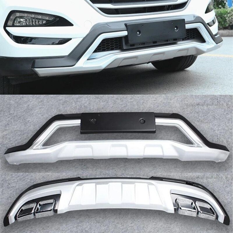 Hyundai Tucson Ön-Arka Tampon Koruması  2015-2018 (Model 1)
