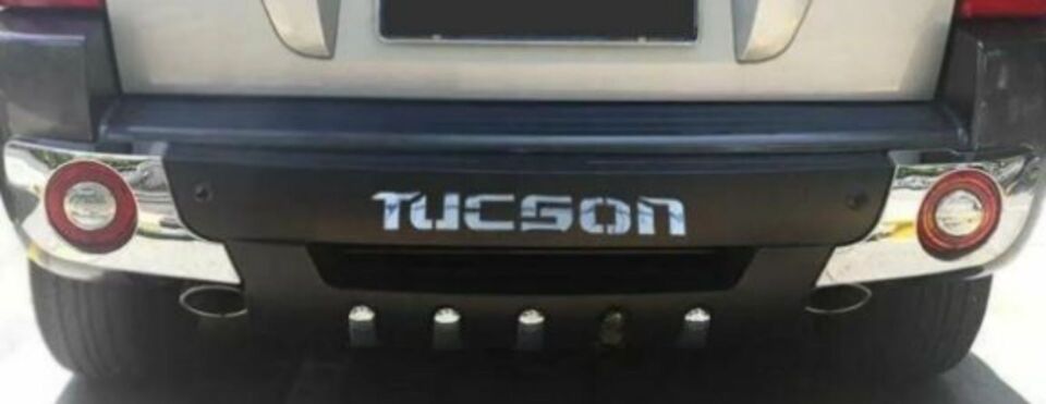 Hyundai Tucson Arka Tampon Koruması 2004-2012 Arası Uyumlu