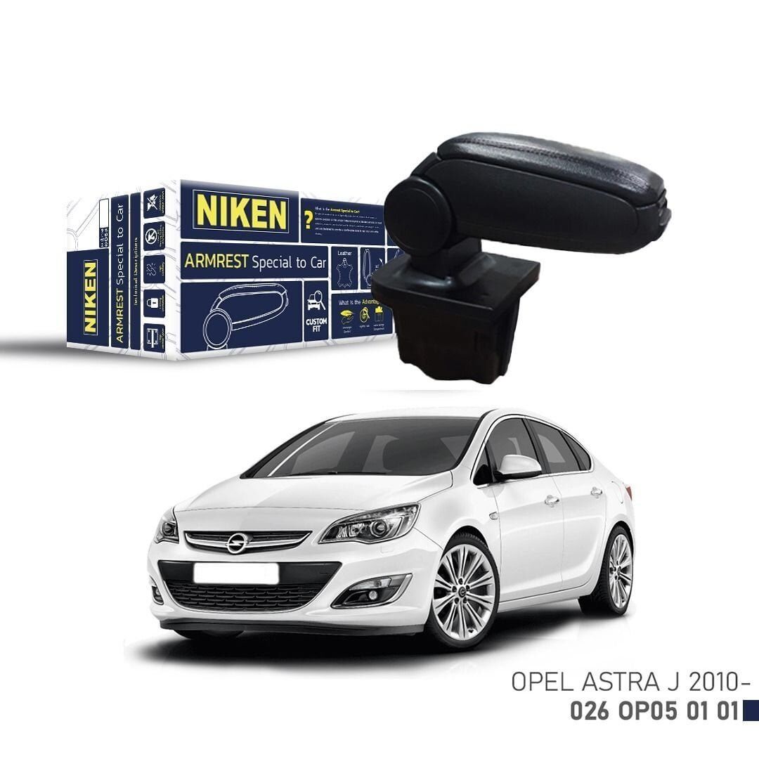 Niken Opel Astra J Kol Dayama Kolçak Siyah 2010+ Sonrası Uyumlu