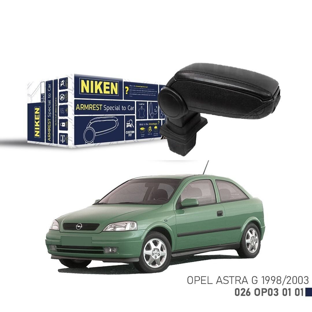 Niken Opel Astra G Kol Dayama Kolçak Siyah 1998-2003 Arası Uyumlu