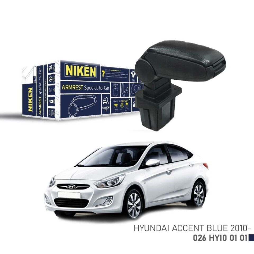 Niken Hyundai Accent Blue Kol Dayama Kolçak Siyah 2010+ Sonrası