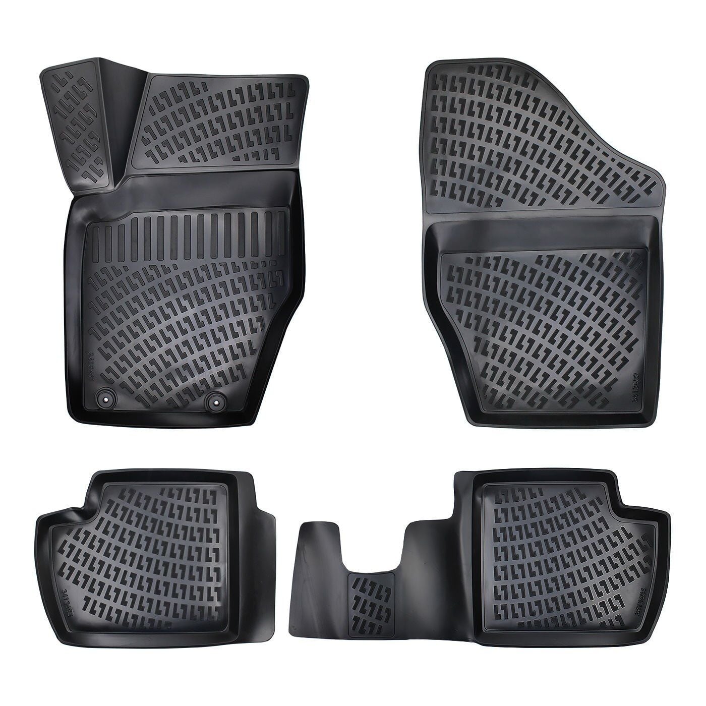Citroen C4 3D Paspas Siyah 2004-2010 Arası Rizline