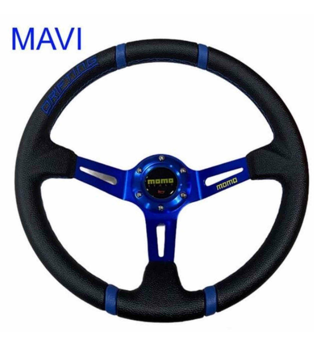 Momo Spor Direksiyon ofsetli Mavi Şeritli Mavi Göbekli