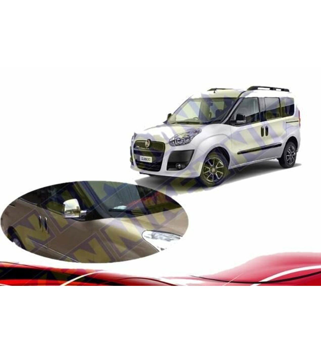 Fiat doblo 2 ayna kromu 2010 Sonrası Niken
