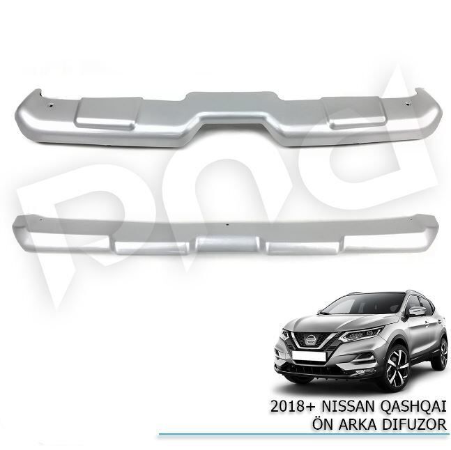 Nissan Qashqai ön arka tampon koruması difüzör 2018-2021 Arası