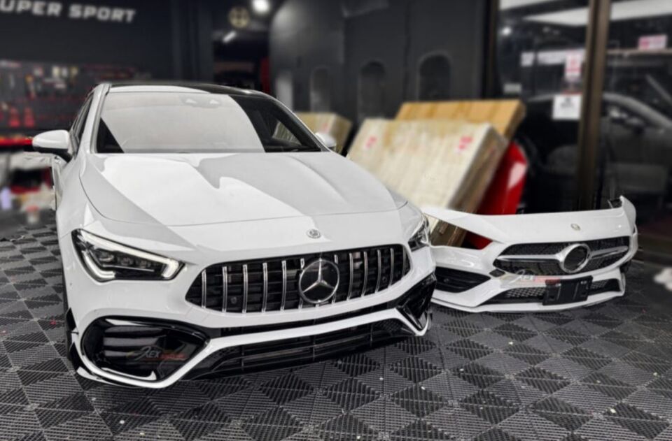 Mercedes CLA45 W118 C63 Amg Ön Tampon Set 2019-2022 Arası Uyumlu