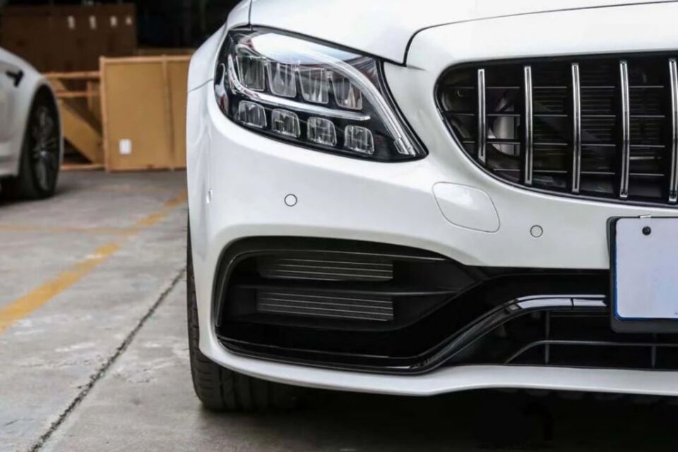 Mercedes C Serisi W205 C63 Amg Ön Tampon Set 2015-2020 Arası Uyumlu 2.Model