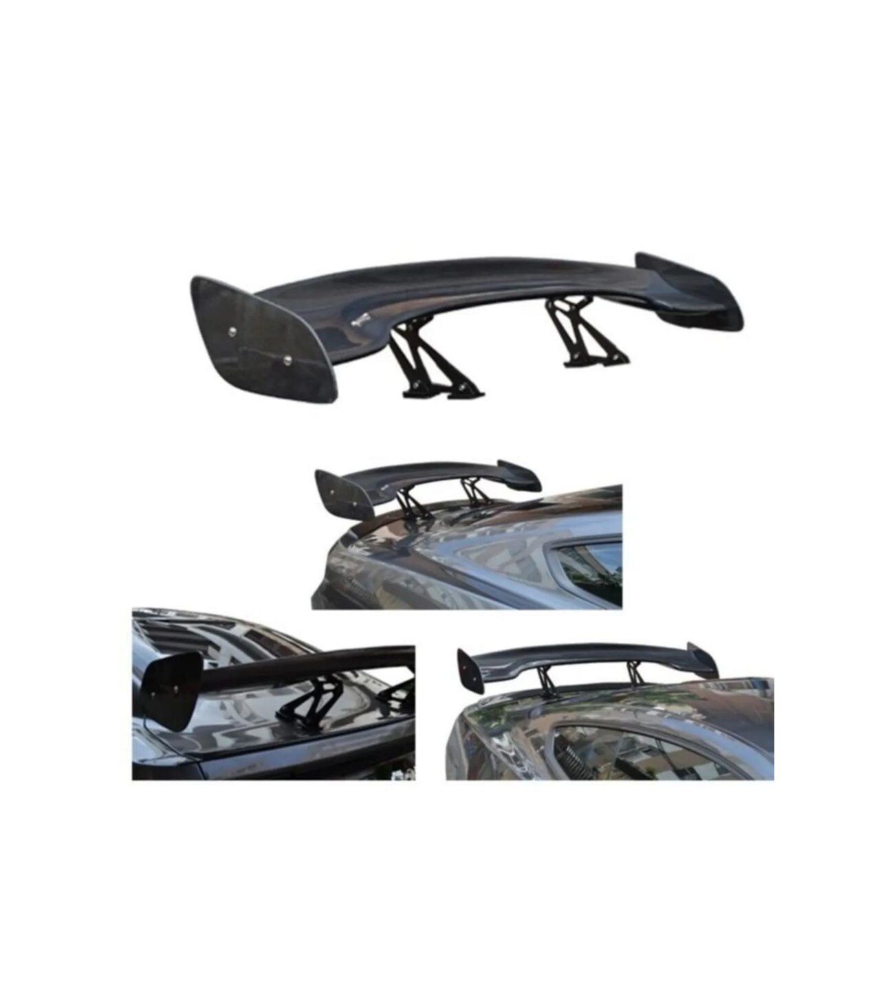 Dtm Bagaj Üstü Spoiler Karbon Metal Ayaklı Üniversal