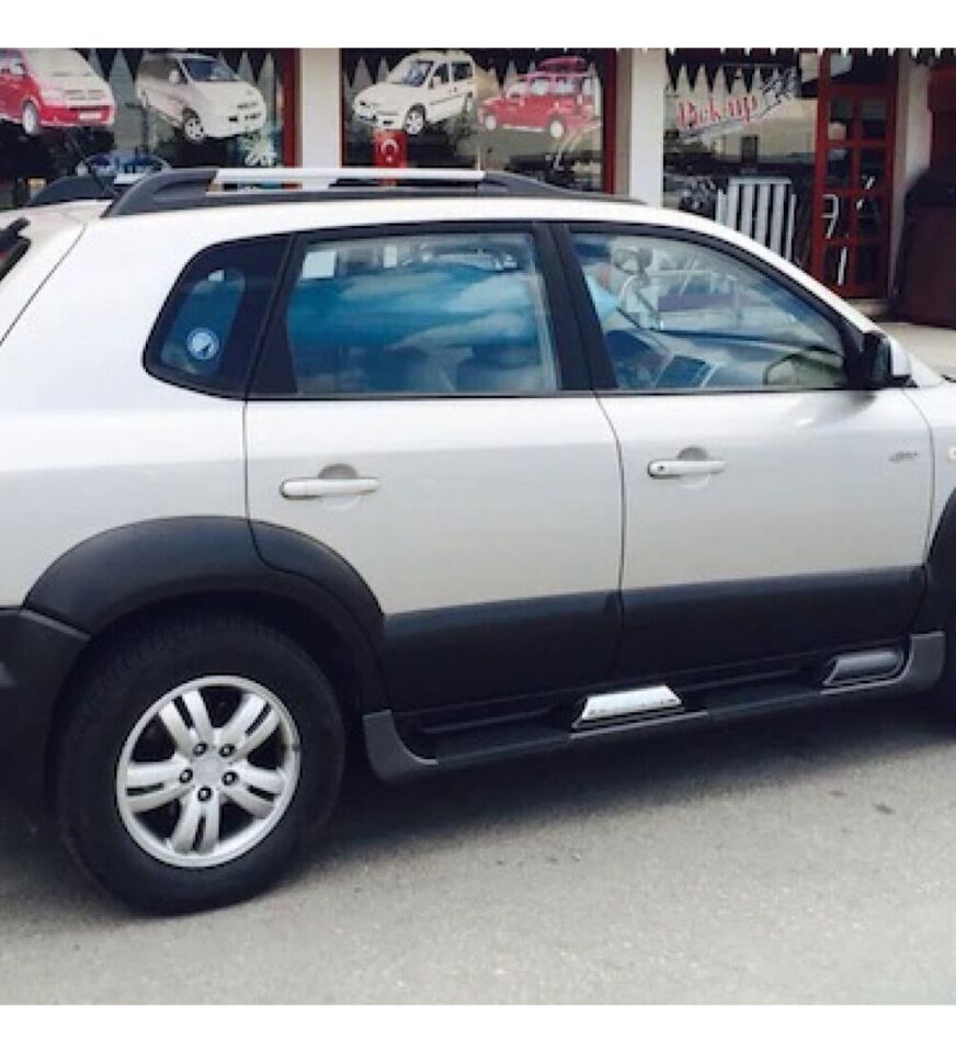 Hyundai Tucson yan basamak koruma oem tip 2004-2009 arası modeller uyumlu