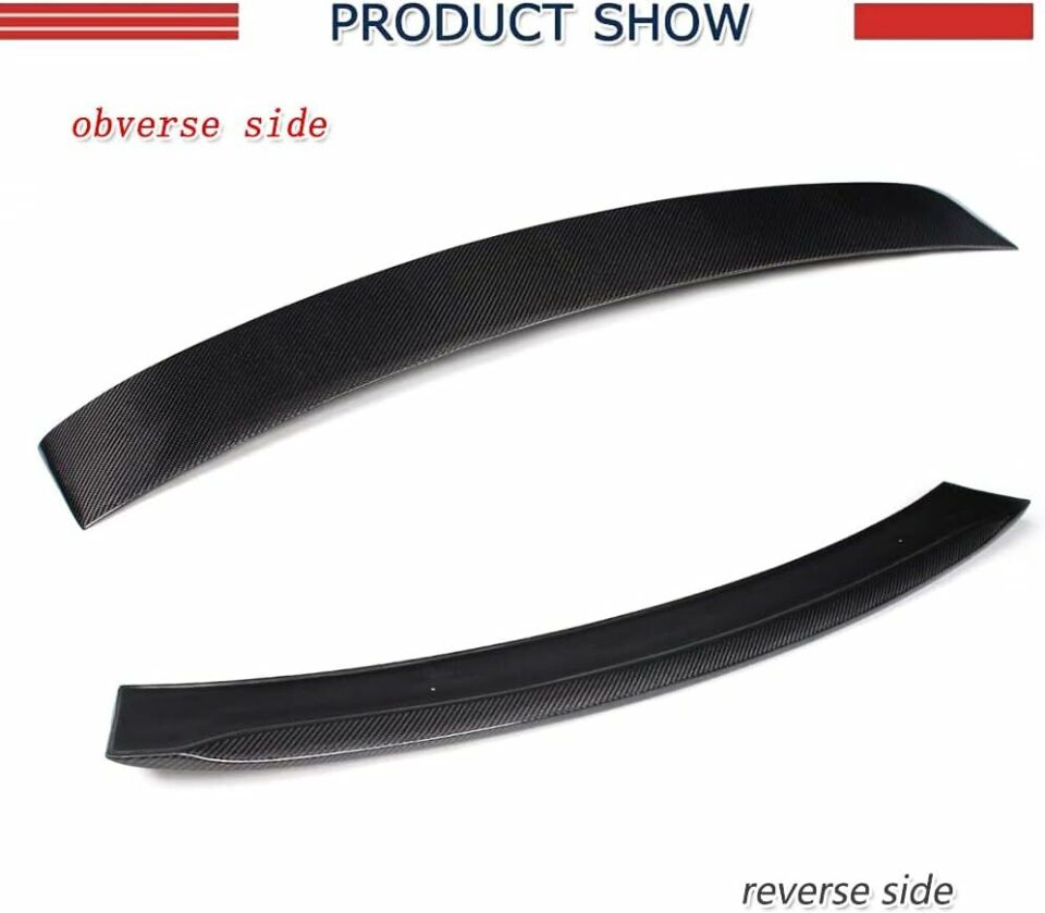 Mercedes w212 boyalı (Pianoblack) cam üstü spoiler 2010-2016 arası